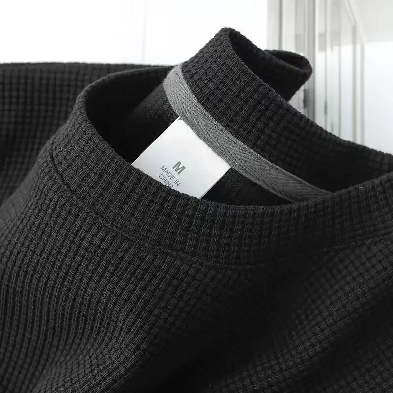 Men's Waffle Knit Short Sleeve T-Shirt