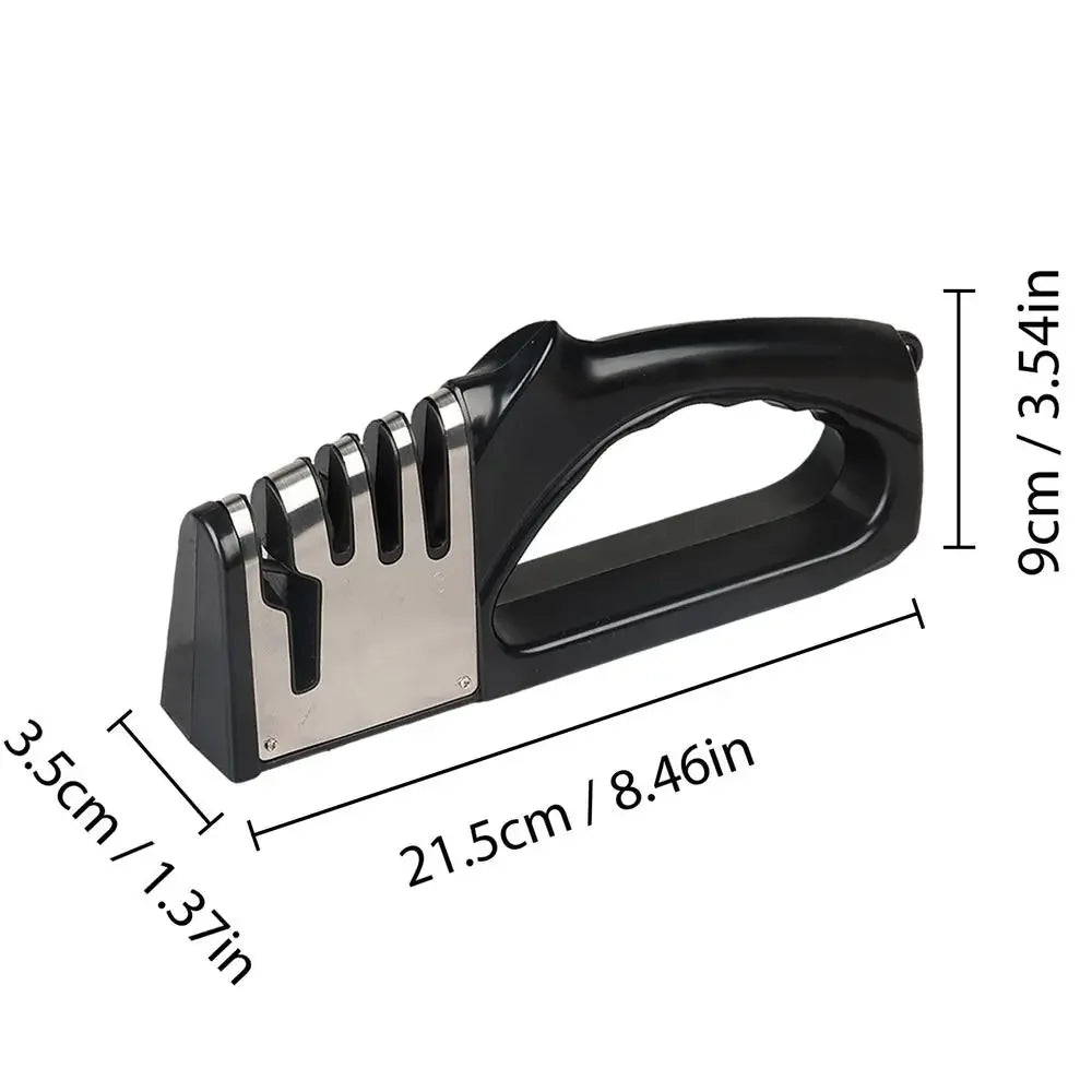 4 - Stage portable kitchen knife sharpener