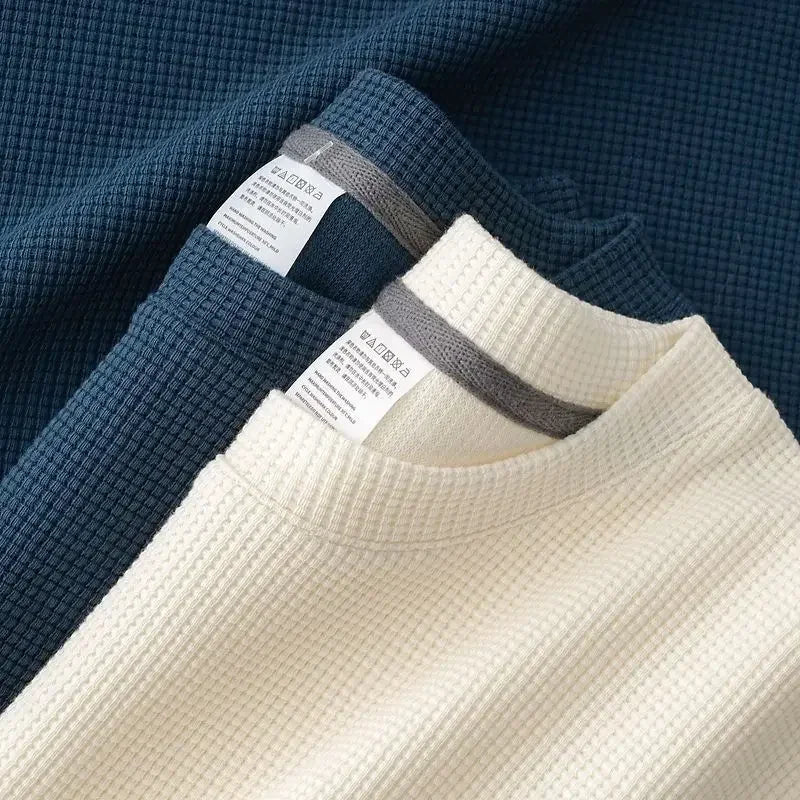 Men's Waffle Knit Short Sleeve T-Shirt