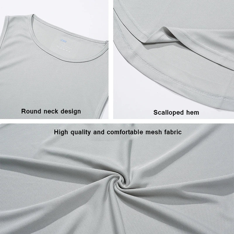 Men's Quick-Dry Gym Vest Tank Top