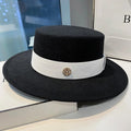 Unisex Panama Fedora Ribbon Band Hat