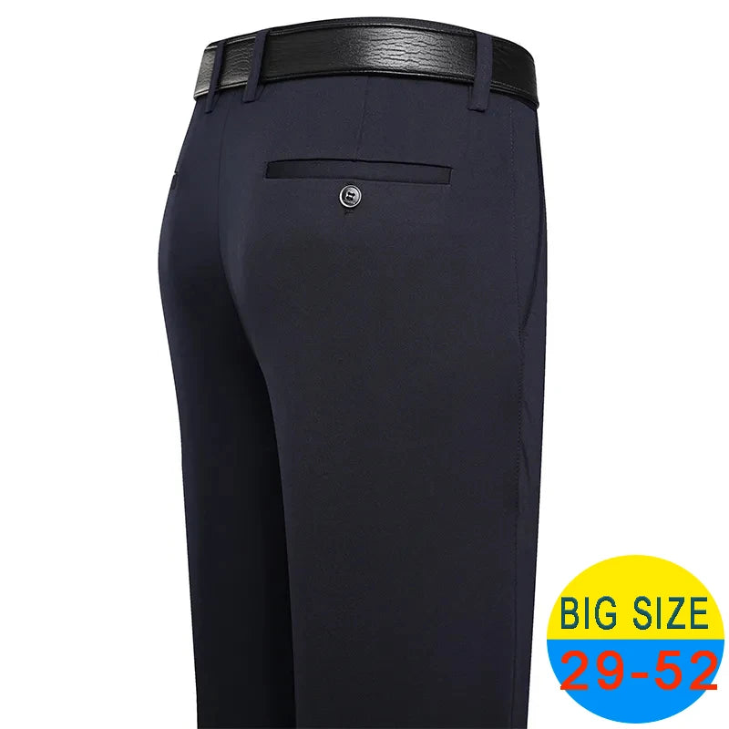 Men's Stretch Formal Suit Trousers