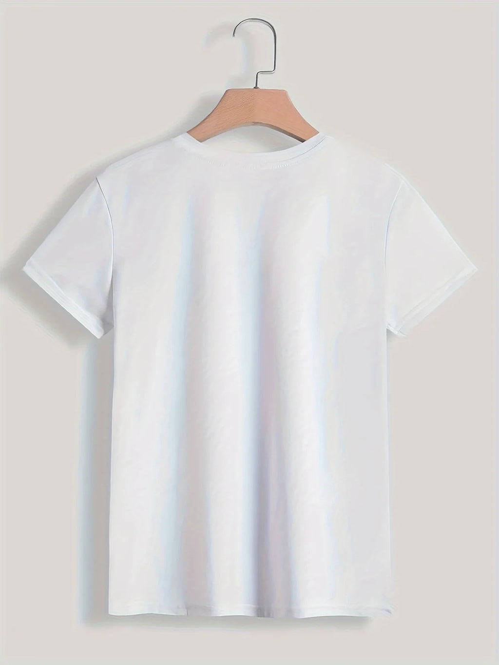 Paris Print Short Sleeve Crew Neck T-Shirt