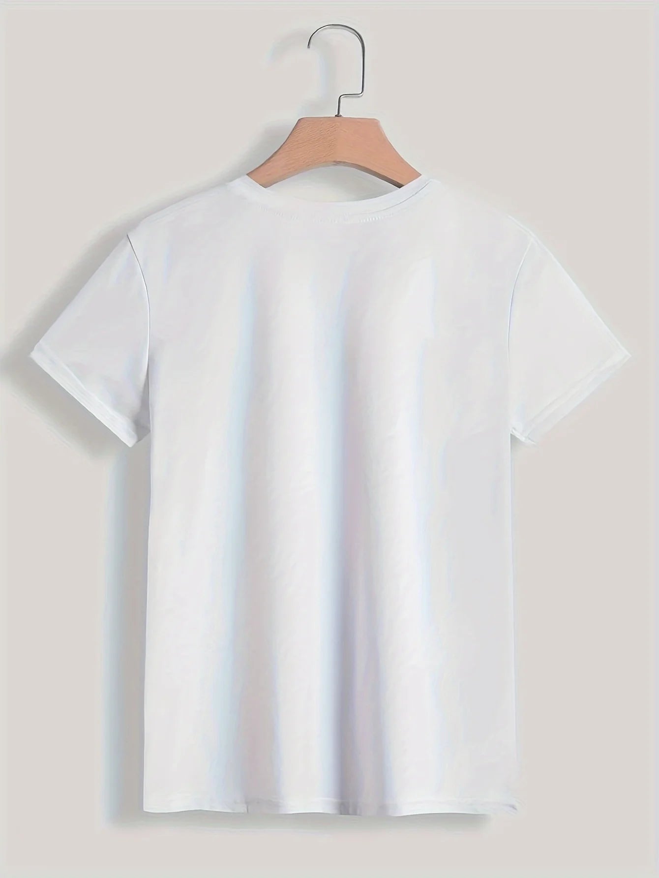 Paris Print Short Sleeve Crew Neck T-Shirt