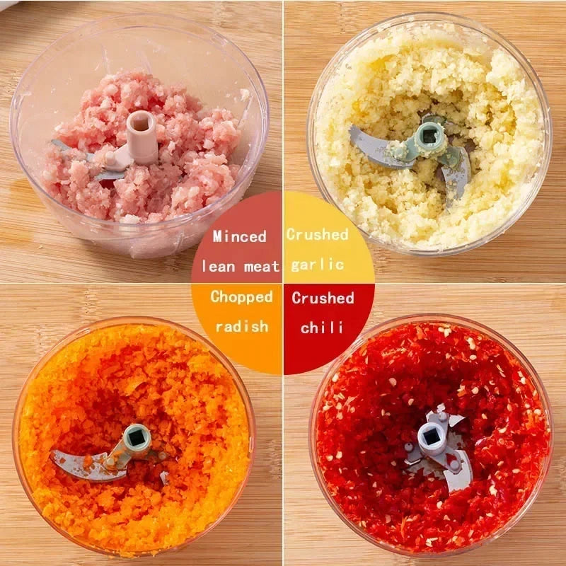 Manual Garlic & Vegetable Chopper