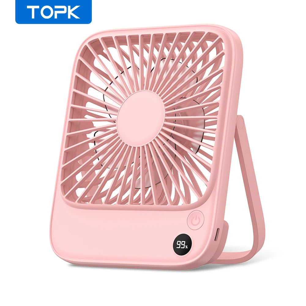 Rechargeable Portable Mini Desk Fan