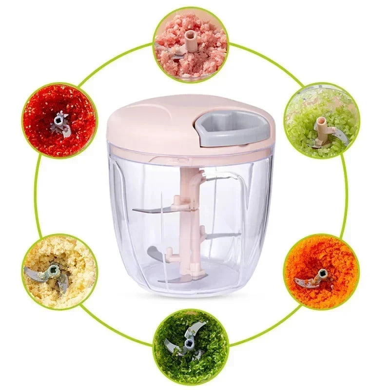 Manual Garlic & Vegetable Chopper