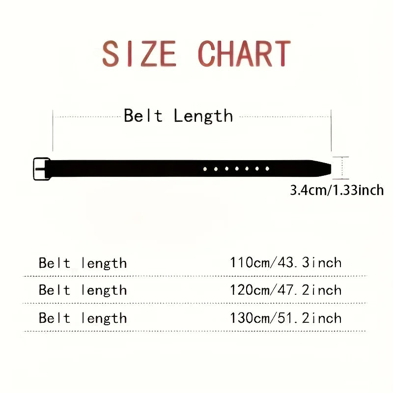 Men's Classic PU Leather Belt
