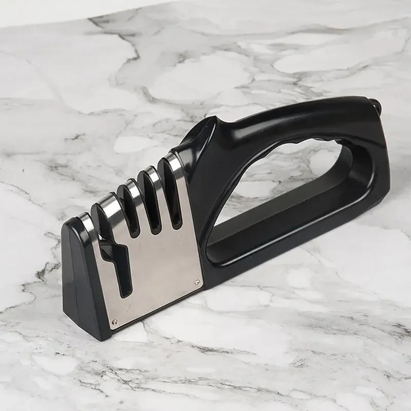 4 - Stage portable kitchen knife sharpener