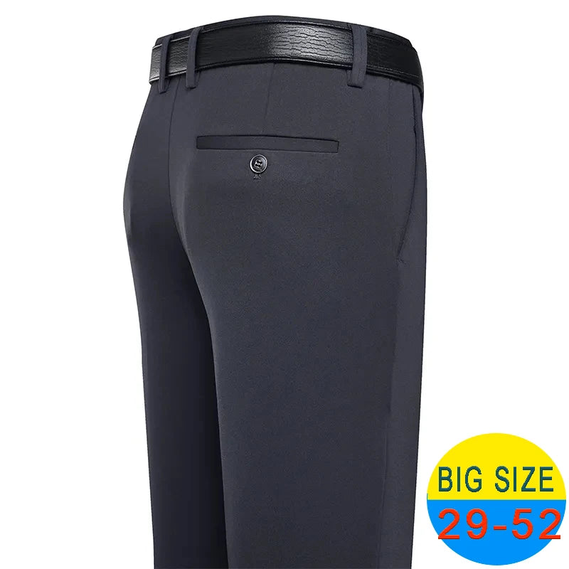 Men's Stretch Formal Suit Trousers