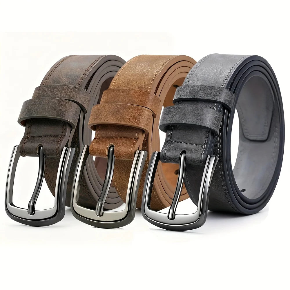 Men's Classic PU Leather Belt