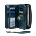 RFID Anti-Theft Retro Leather Long Wallet