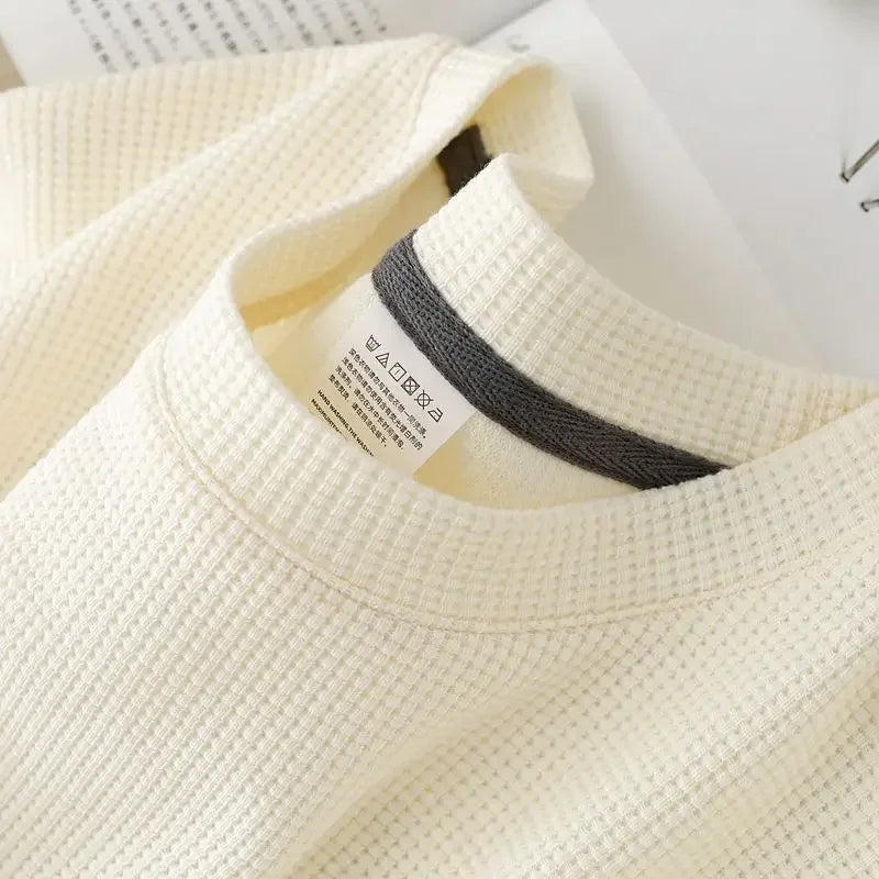 Men's Waffle Knit Short Sleeve T-Shirt