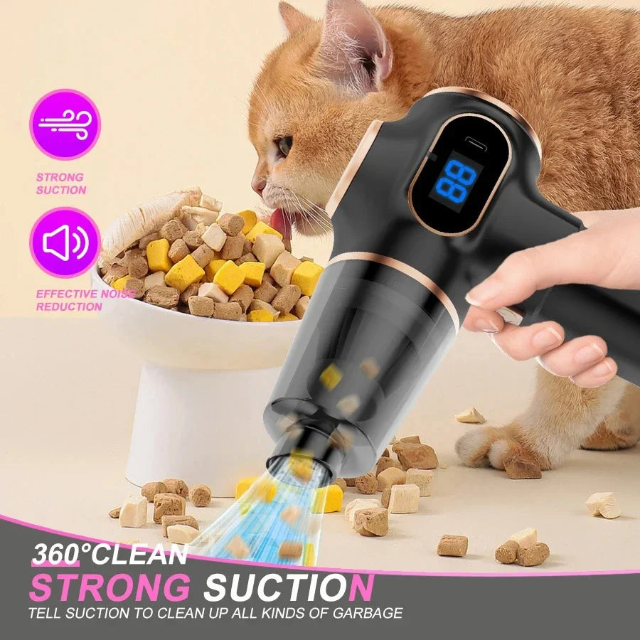 Dual-Use Wireless Vacuum Cleaner with Display