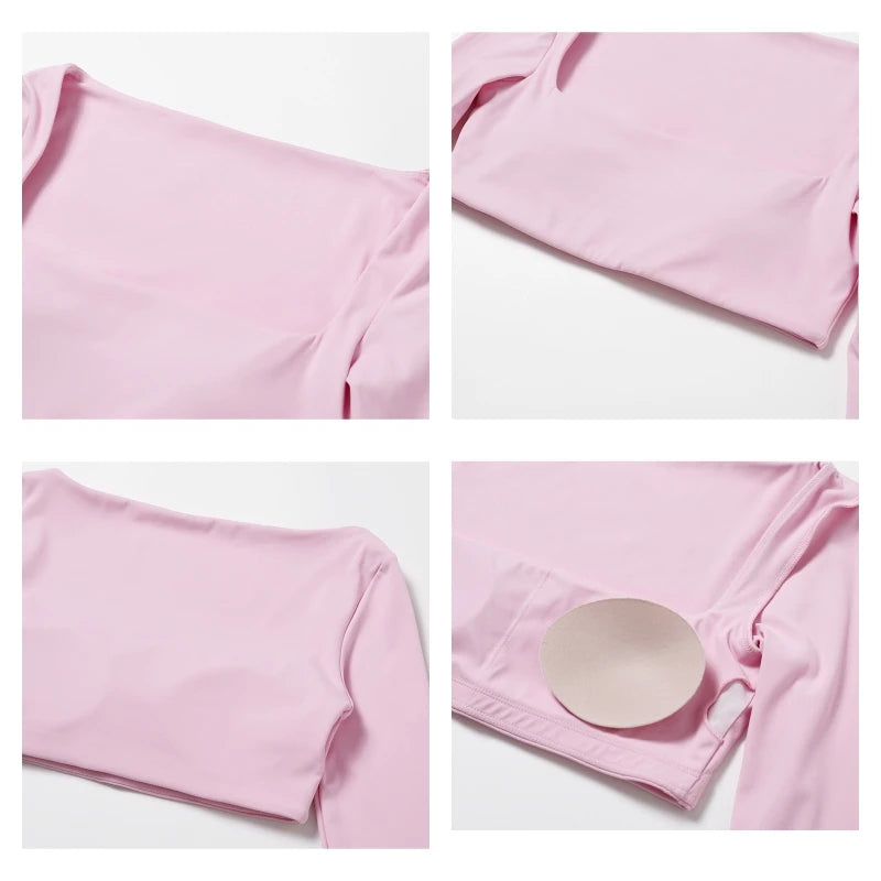 Long Sleeve Gym & Yoga Workout Top