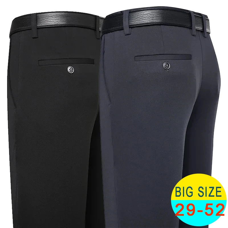 Men's Stretch Formal Suit Trousers