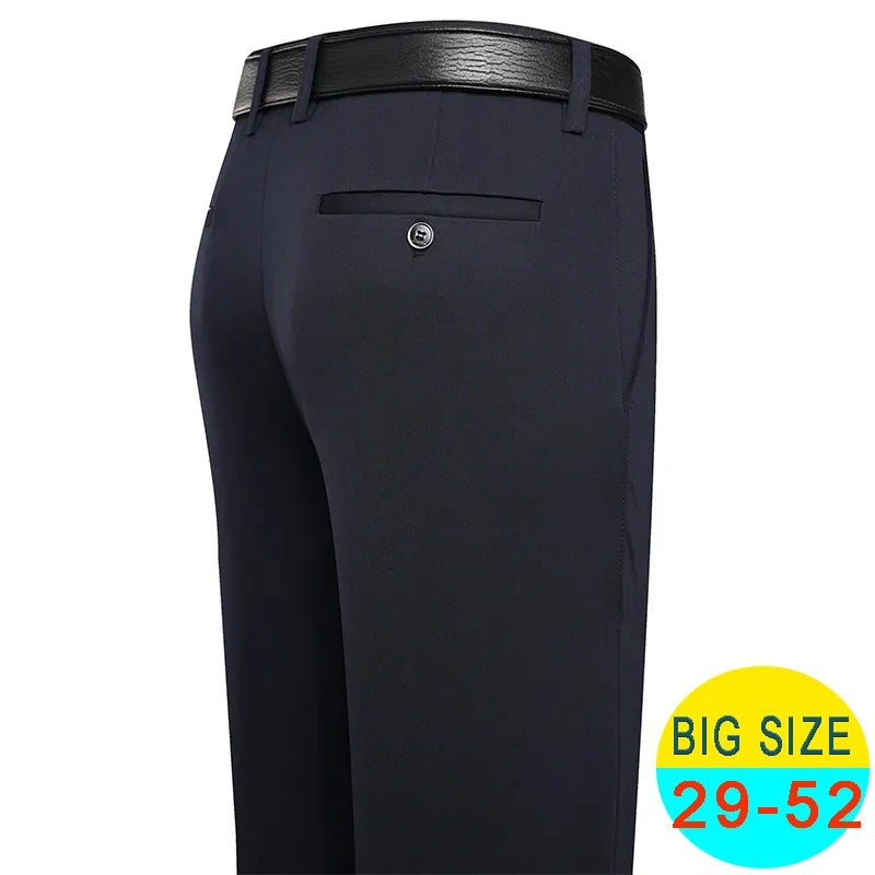 Men's Stretch Formal Suit Trousers