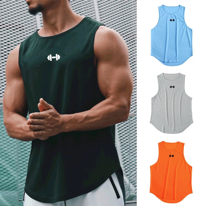 Men's Quick-Dry Gym Vest Tank Top