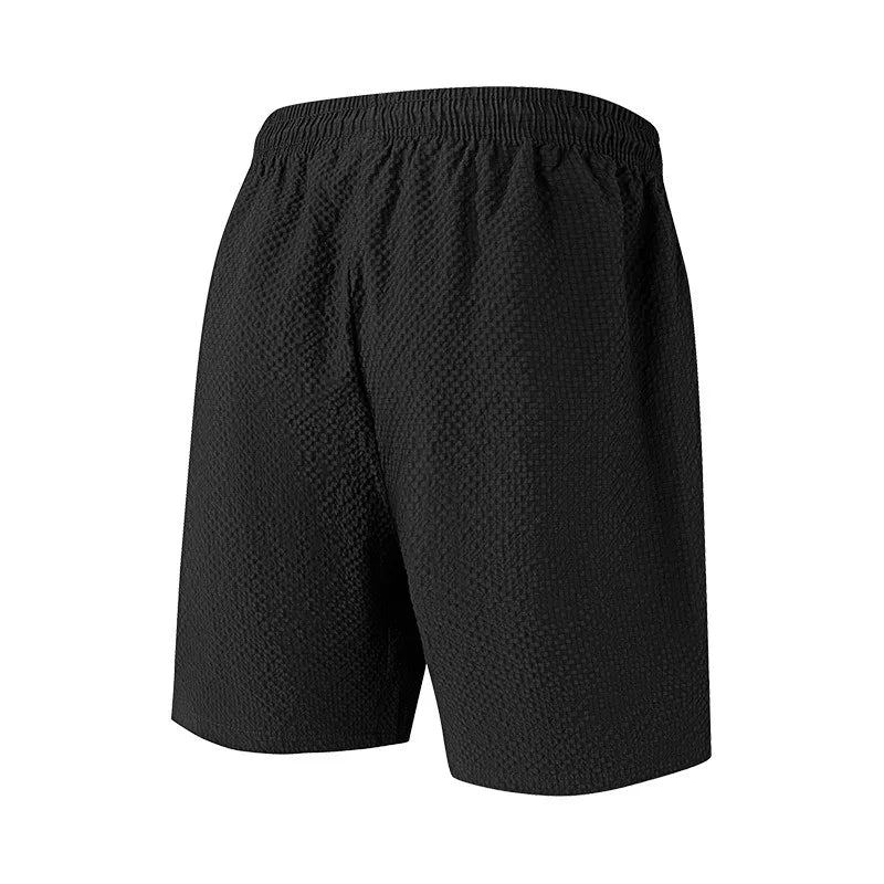 Men's Textured Casual Sports Shorts