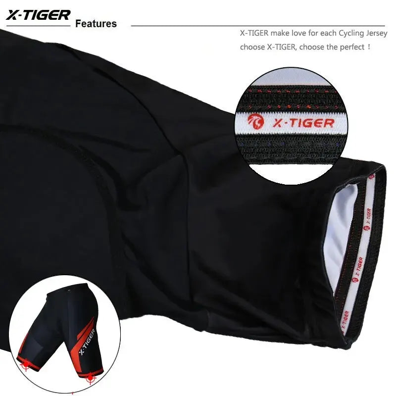 Gel Pad Cycling Shorts — MTB & Road Bike