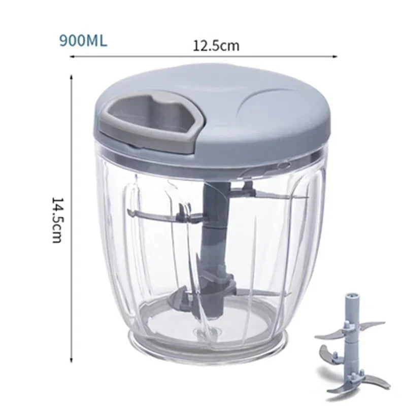 Manual Garlic & Vegetable Chopper