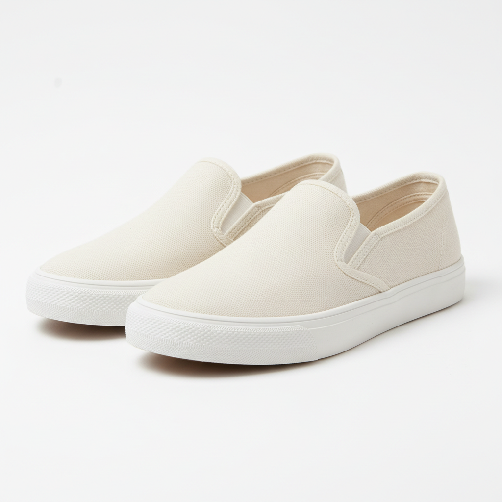 Canvas Slip-On Sneakers