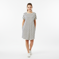 Casual Striped T-Shirt Dress