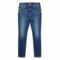 High-Waisted Denim Jeans