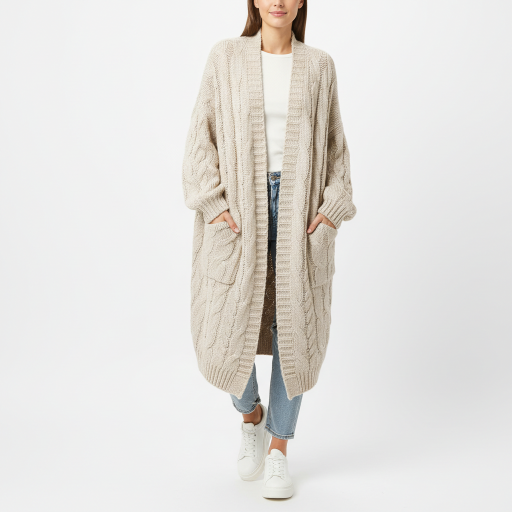 Oversized Knit Cardigan